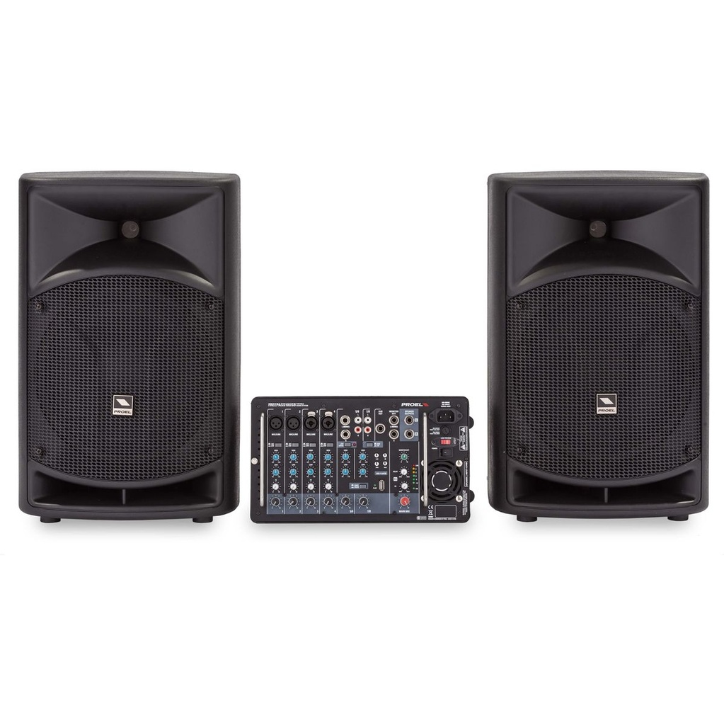[FREEPASS10USB] Geluidsinstallatie Proel FREEPASS10USB